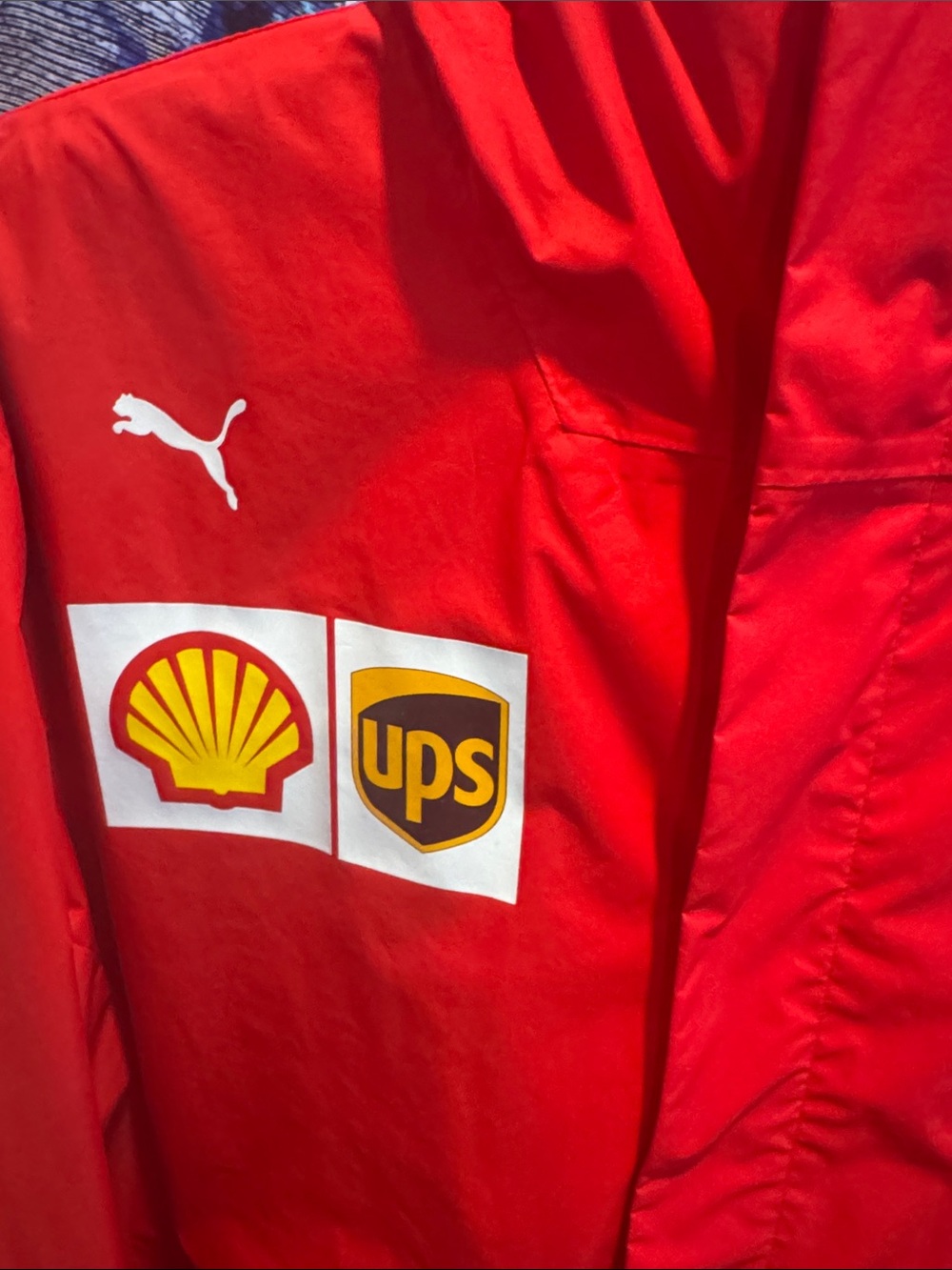 Puma Red Ferrari-Branded Performance Jacket - Picture 3 of 7